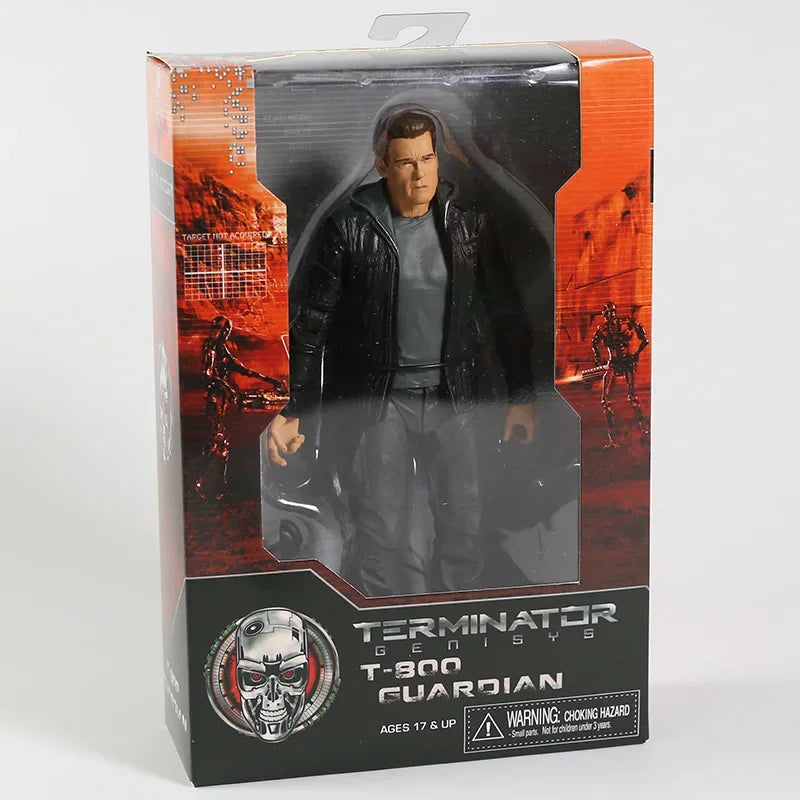 NECA Terminator 2 Arnold Schwarzenegger PVC Actionfigur Sammlermodell Spielzeug 7" 18cm