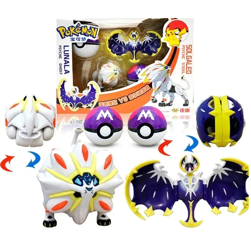 Pokemon Ball Variante Spielzeug Modell Pikachu Jenny Schildkröte Tasche Monster Action Figur Spielzeug