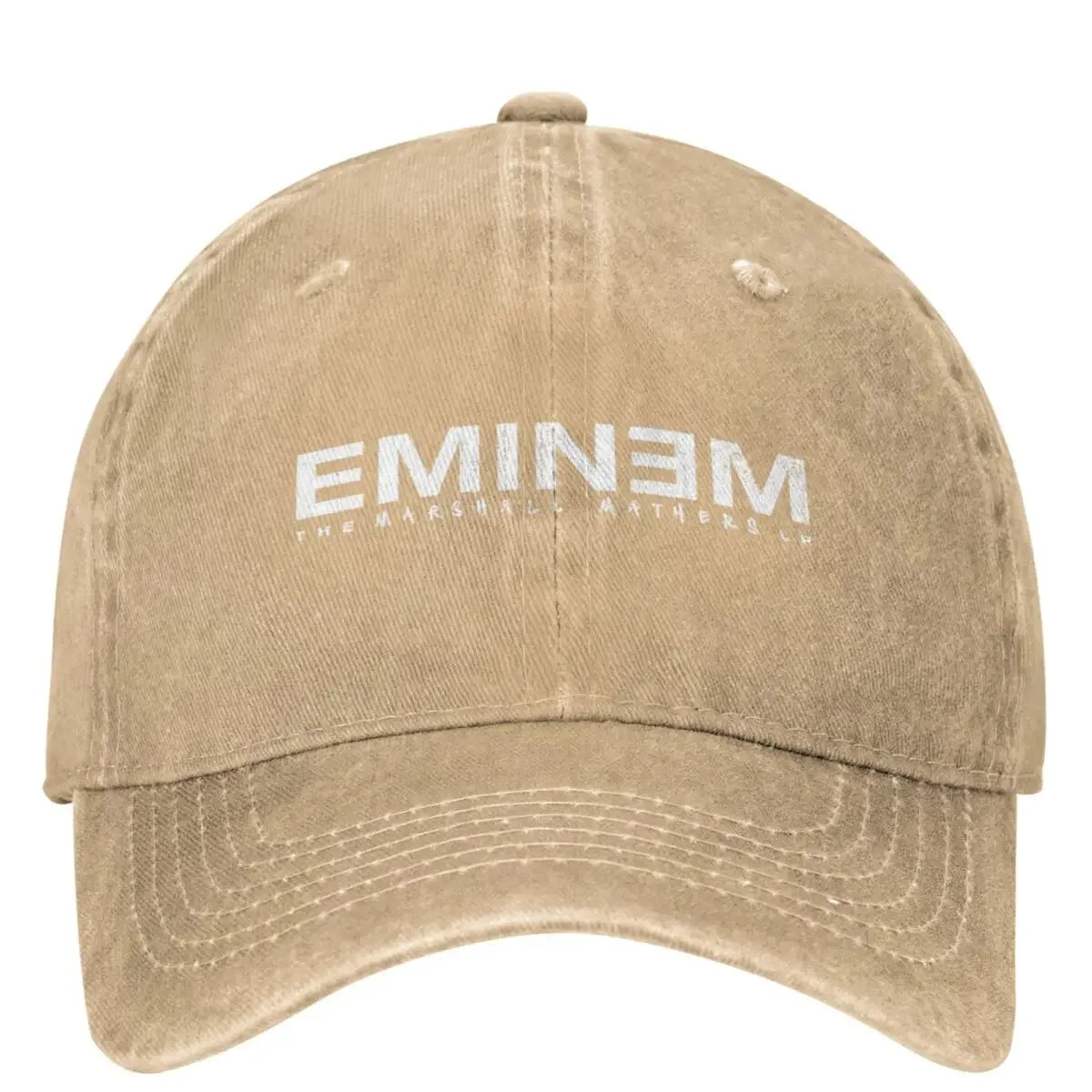 Vintage Eminem „Rap God“ Baseballmütze – Distressed verstellbare Hip Hop Mütze