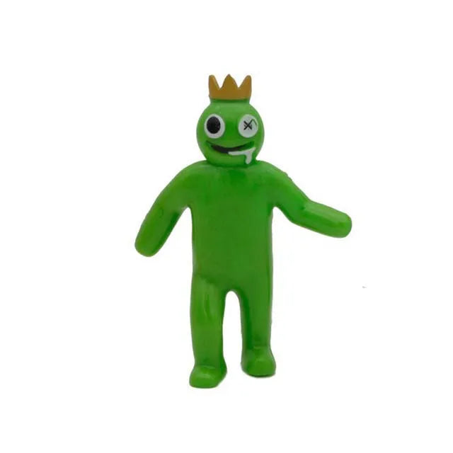 Figurines de monstres bleus Kawaii, jouets pour enfants
