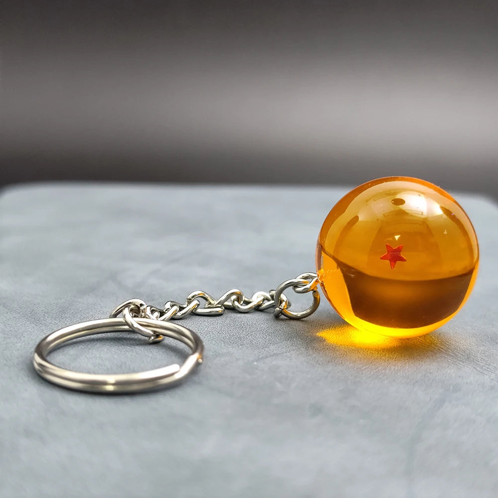 Anime Dragon Ball Keychain Fashion Jewellery Action Figures PVC Key Ring Bag Pendant