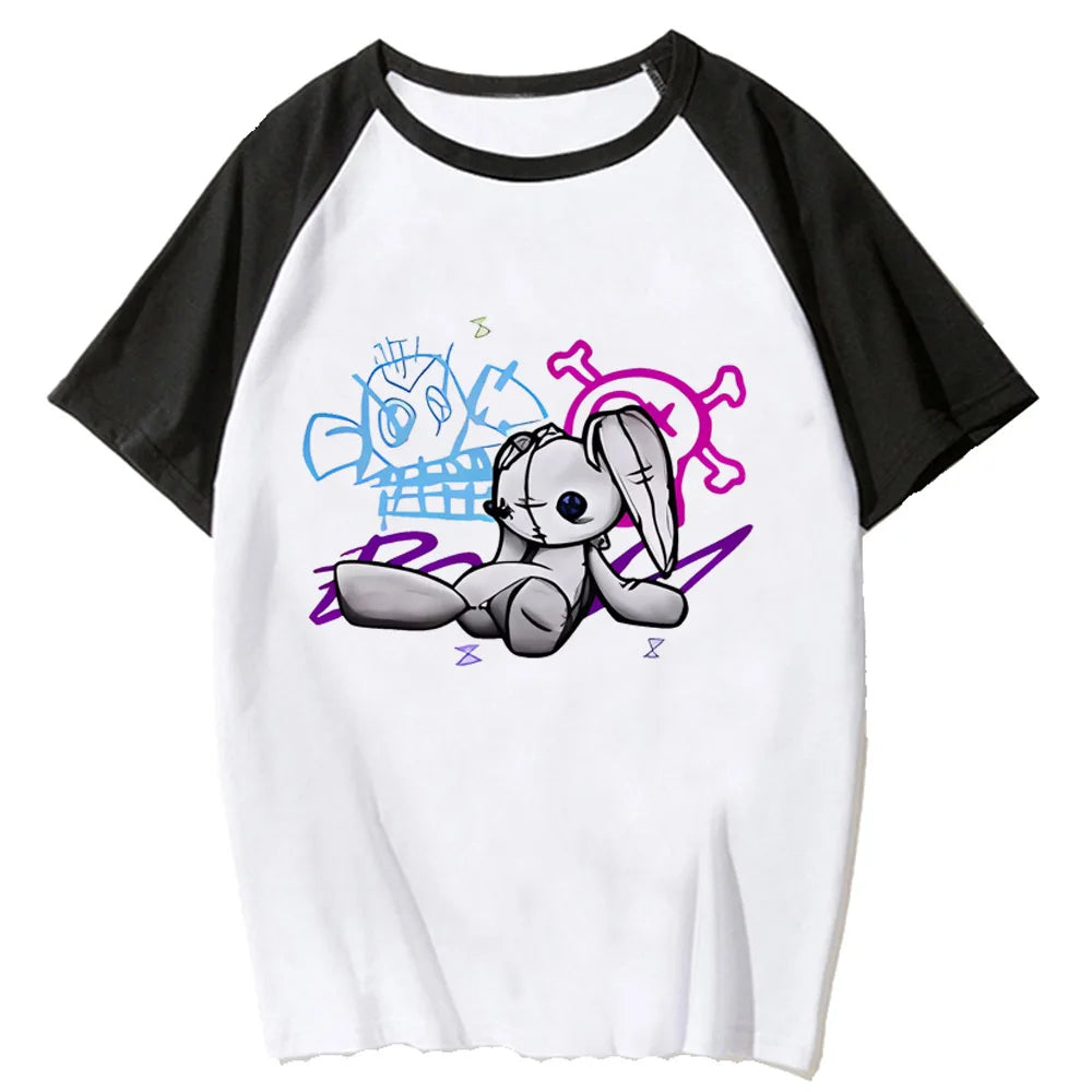 T-shirt animé Jinx Harajuku