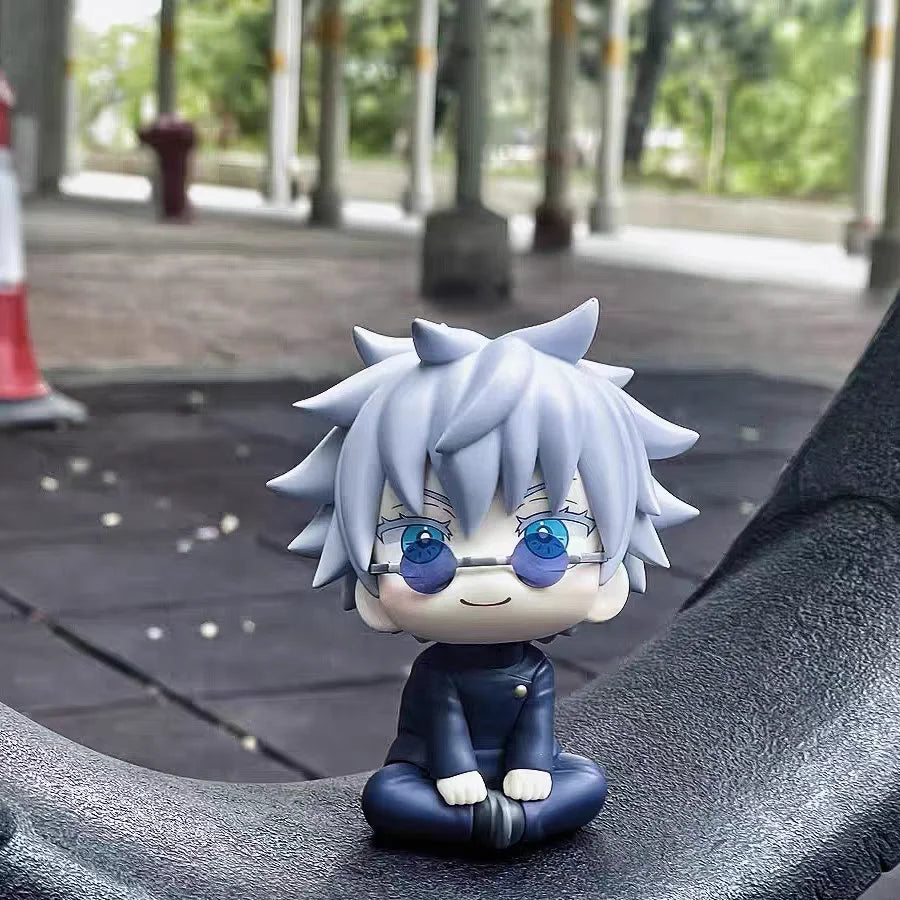 10 cm Jujutsu Kaisen Minifiguren Satoru Gojo Figur Aktion Geto Suguru Figur Anime Modell PVC Sammlung Spielzeug