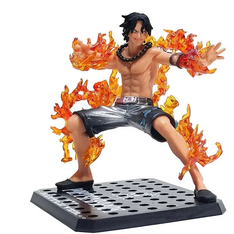 One Piece Anime Monkey D. Luffy Roronoa Ace Vinsmoke Sanji Actionfiguren PVC Modell Sammlerstück