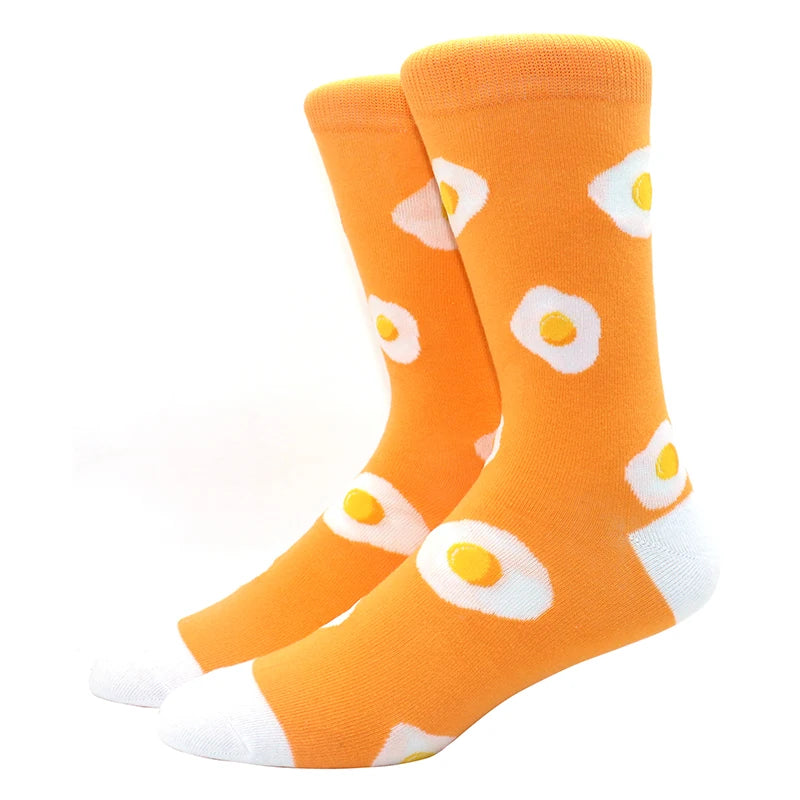 Lustige Alien- und Dinosauriersocken aus Baumwolle – Crazy Shark & Planet Designs