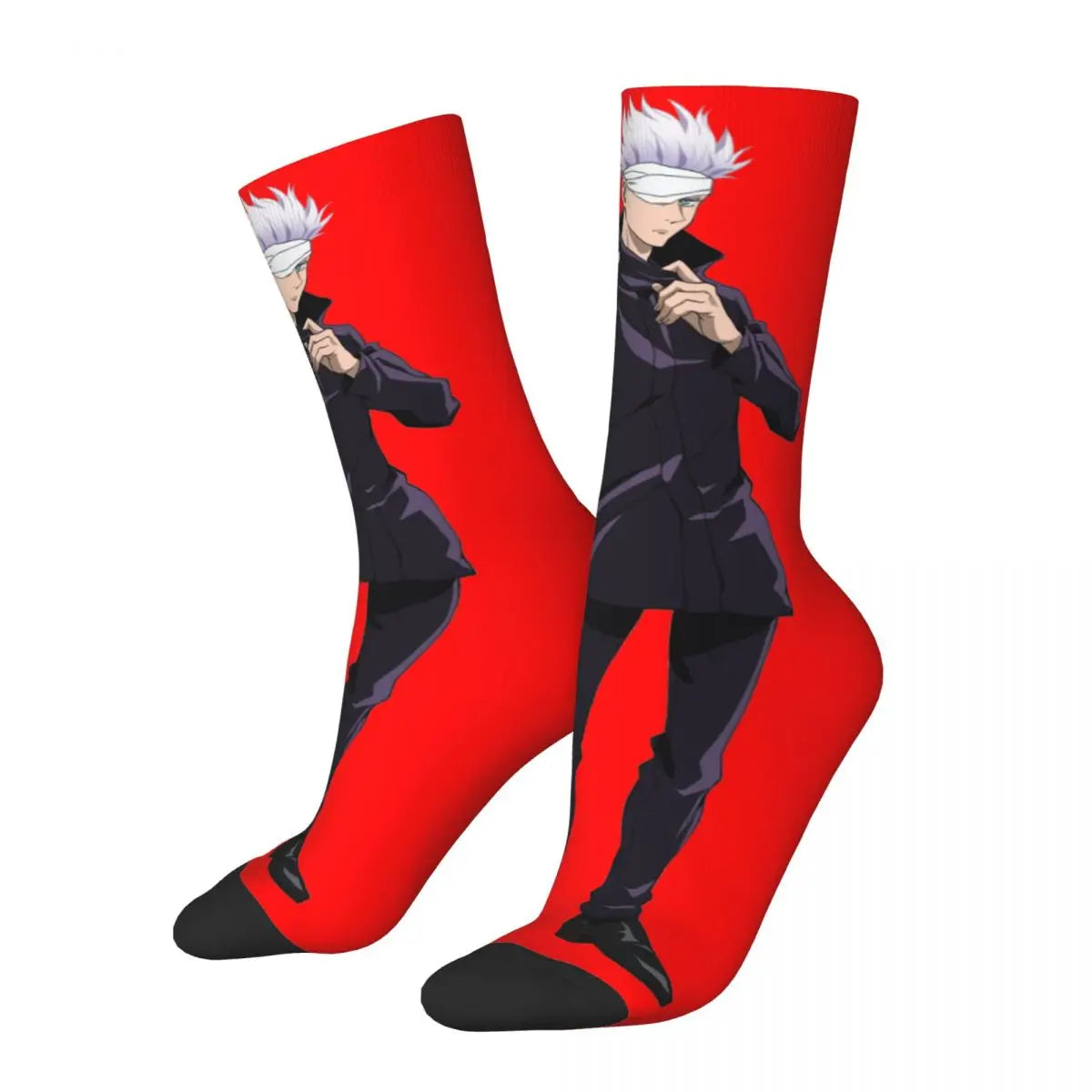 Jujutsu Kaisen Anime Socken, Satoru Gojo Unisex Socken W