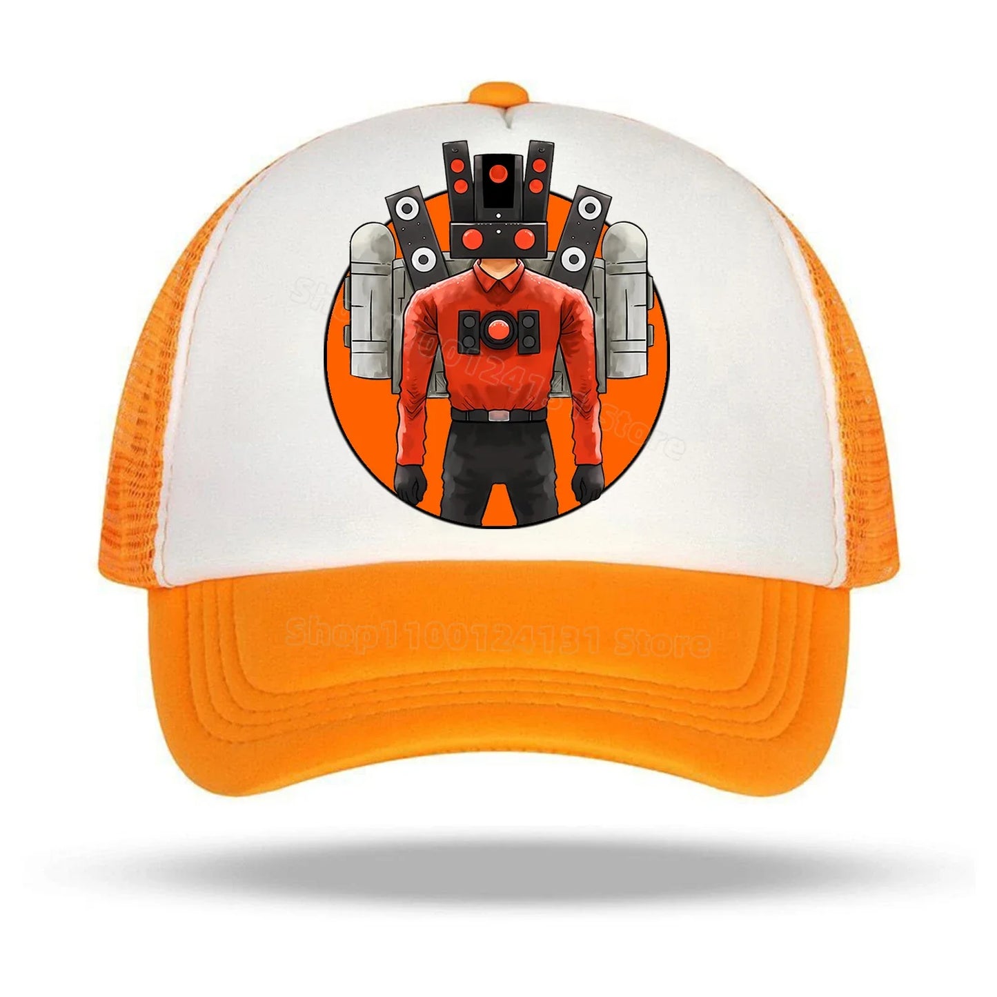 TV Man Skibidi Toilet Baseball Cap - Sommermütze aus Baumwolle für Kinder & Erwachsene | Anime-inspirierte Mode