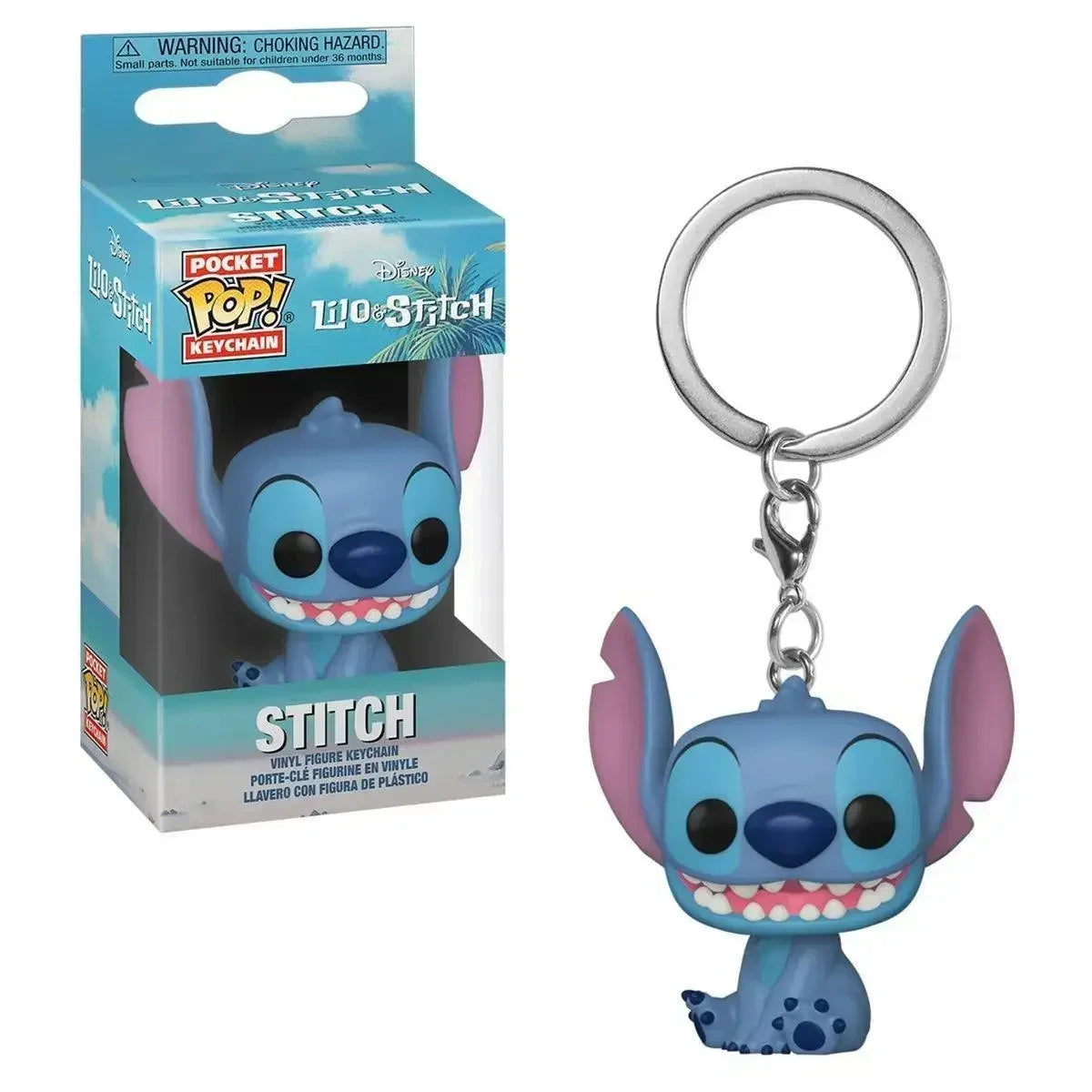 FUNKO POP Disney HULA STITCH Schlüsselanhänger Spielzeug TIKI STITCH LILO SCRUMP Schlüsselanhänger Spielzeug