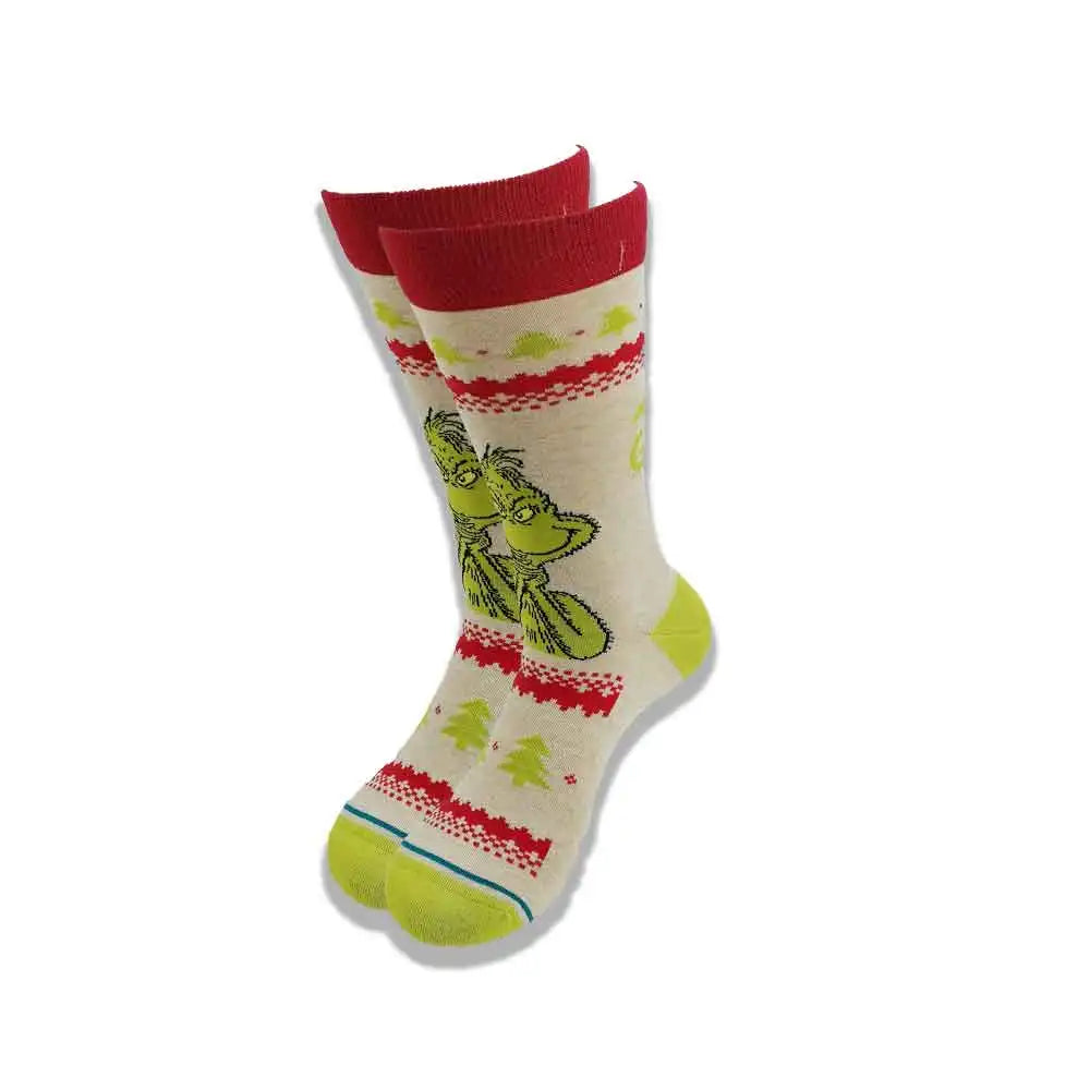 Neue lustige Cartoon-Anime-Socken – 200-Nadel-Baumwolle, atmungsaktiver Hip-Hop-Stil für Männer und Frauen