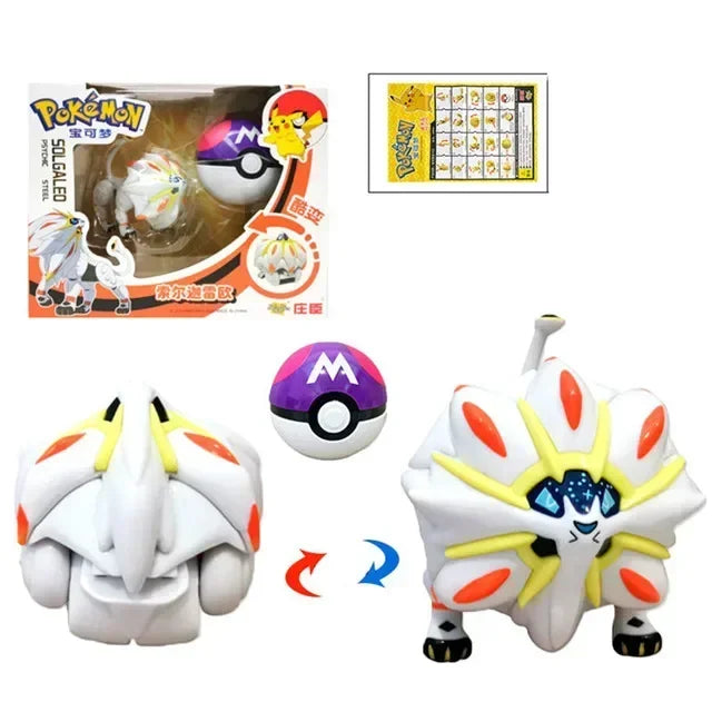 Pokemon Ball Variante Spielzeug Modell Pikachu Jenny Schildkröte Tasche Monster Action Figur Spielzeug