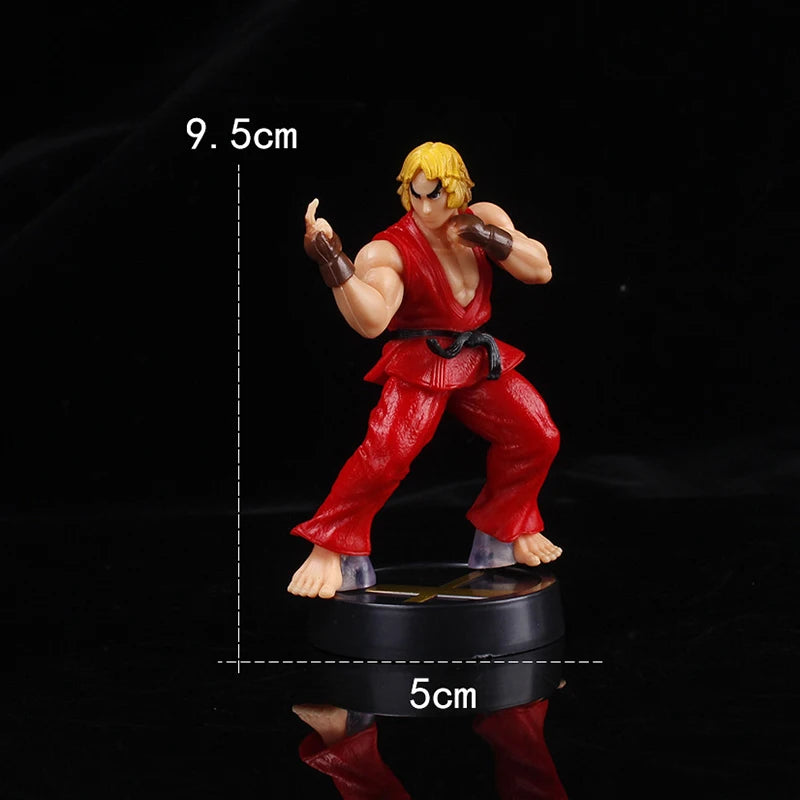 Figurine d'action en PVC de l'anime Ken Masters Hoshi Ryu, jouets mignons de Street Fighter