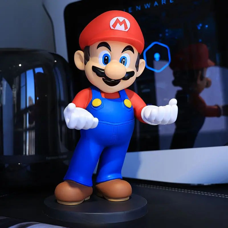39 cm große Super Mario Bowser-Actionfigur – großes PVC-Sammelspielzeug