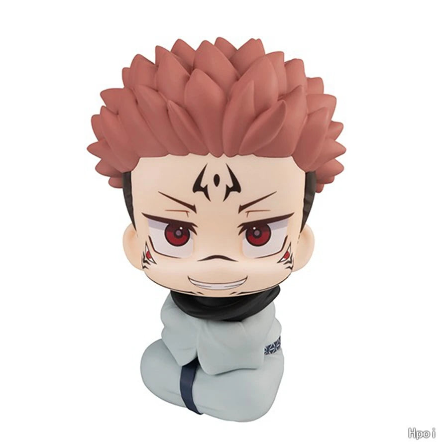 10 cm große Jujutsu Kaisen Look Up Q-Version-Figuren – Gojo, Geto, Toji und Yuta