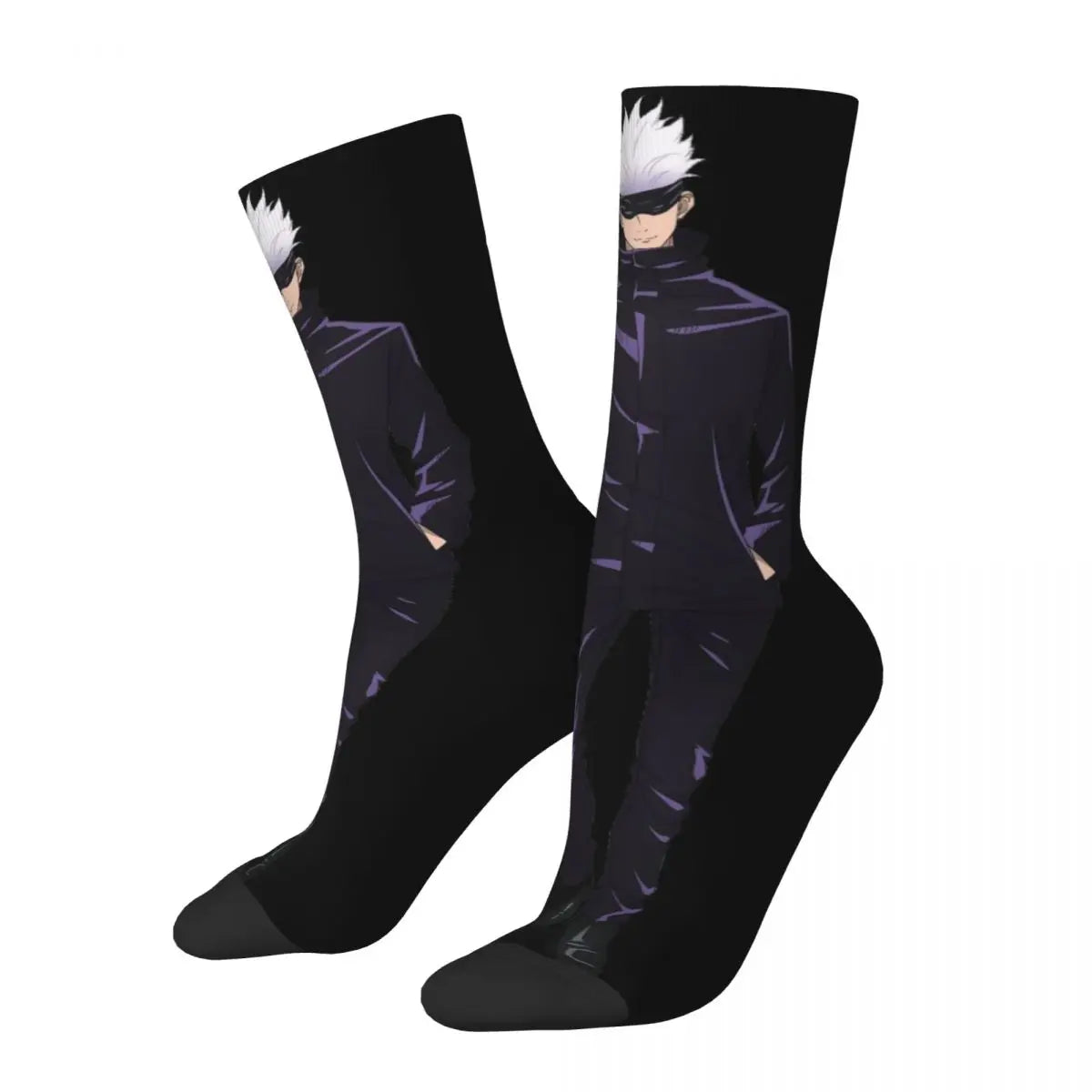 Jujutsu Kaisen Anime Socken, Satoru Gojo Unisex Socken W