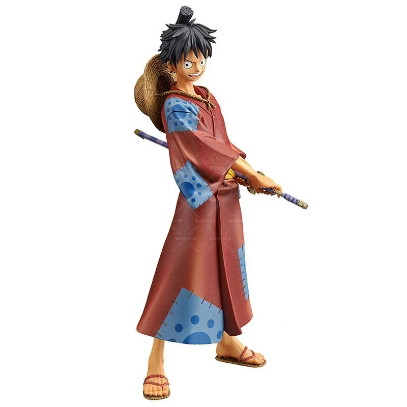 18cm One Piece Anime Figur Luffy Zoro Chopper Nami Action Figur Land von Wano Spielzeug