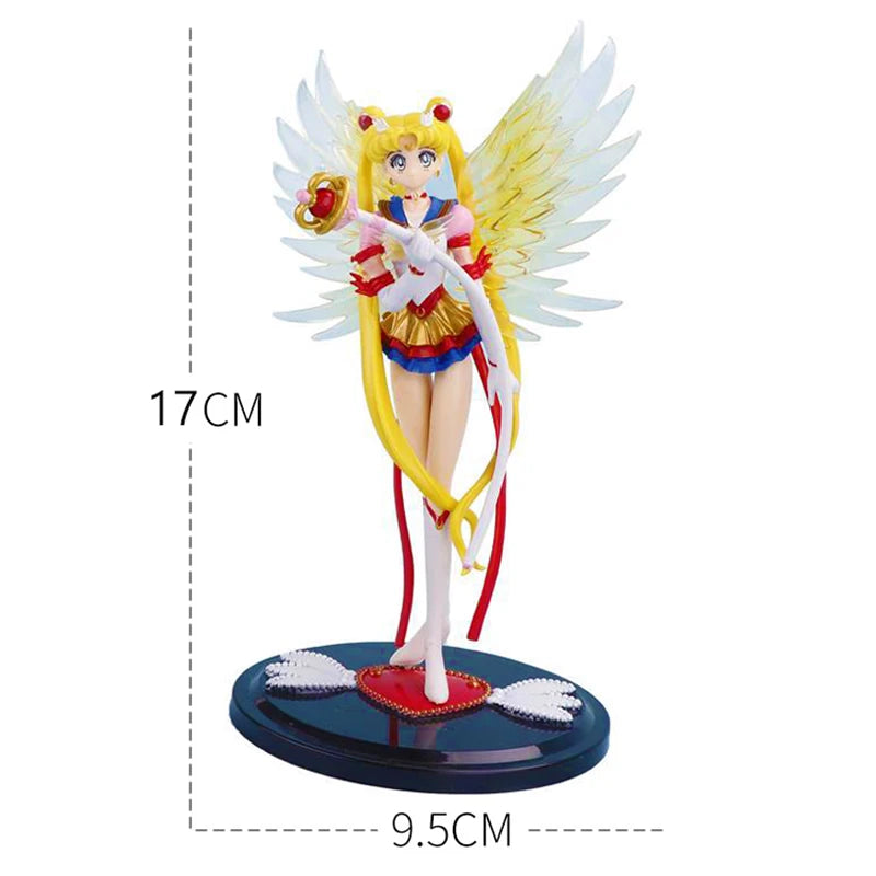 Anime Eternal Sailor Moon Cake Zubehör Actionfigur Autodekoration Kollektion