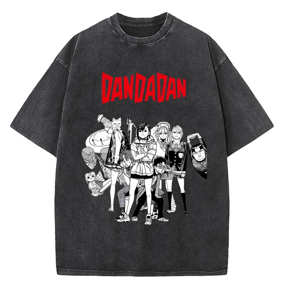 Dandadan Okarun Anime T-Shirt – Aesthetic Fashion Cotton Tee for Men