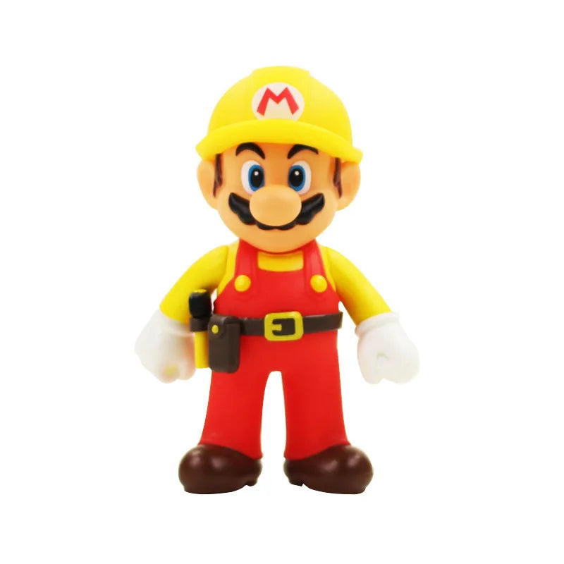 Super Mario Actionfiguren – Luigi, Peach, Bowser, Yoshi und Wario Spielzeugset