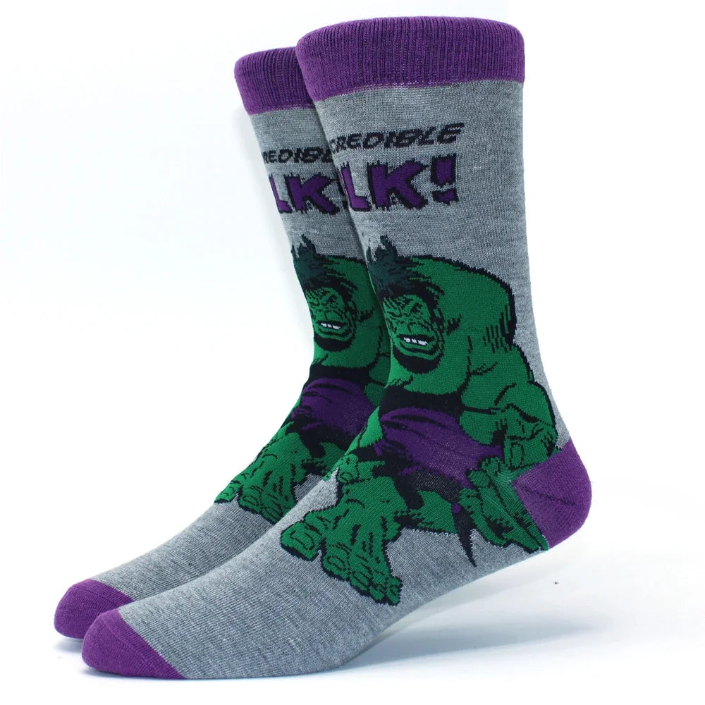 Modische Anime-Socken – Lustiger Hip-Hop-Stil mit hochwertigen Cartoon-Mustern