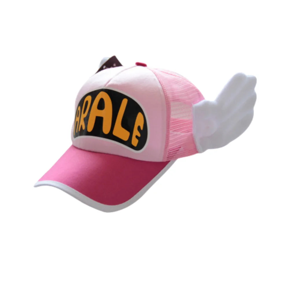 Arale Dr. Slump Cosplay Norimaki Hut - Cartoon Engelsflügel Baumwolle Baseball Cap für Kinder