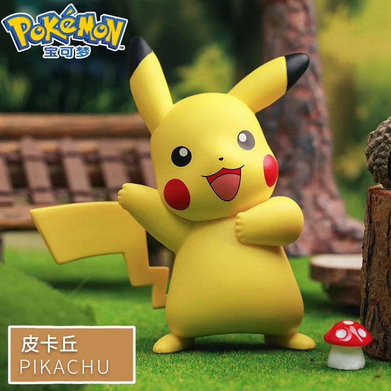 Niedliches Pokémon-Figuren-Set – Pikachu, Pichu, Mimikyu, Alola Raichu, Togedemaru, PVC-Spielzeug, Geschenk