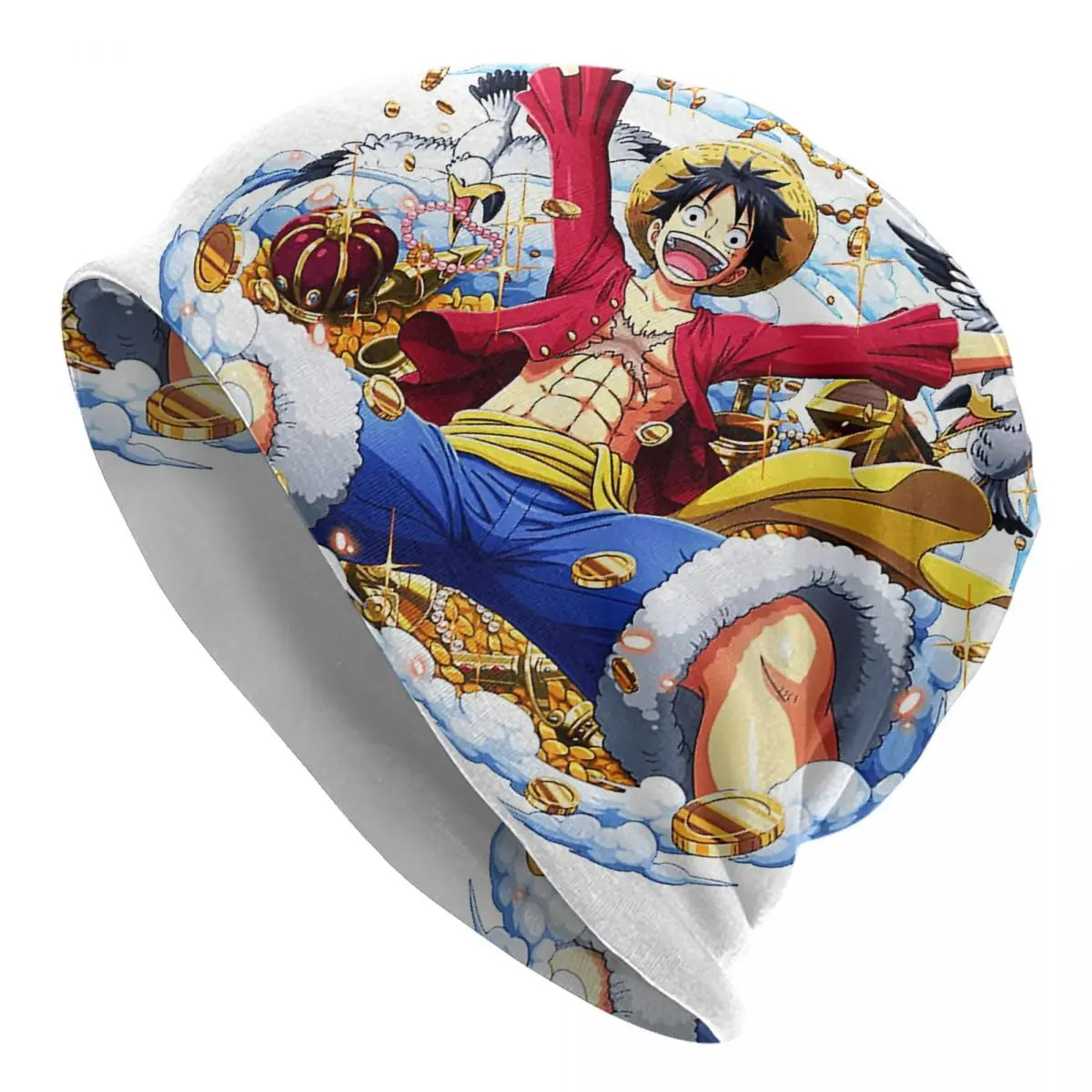 Trafalgar Law One Piece Cap – Anime Fashion Unisex Ski Skullies Beanie | Warme elastische Thermomütze für den Frühling