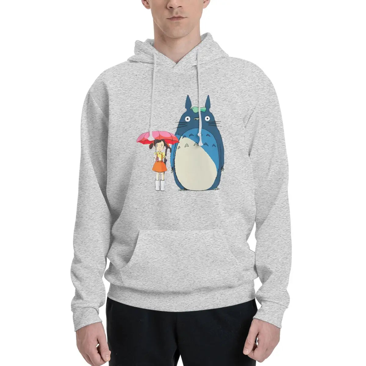 Give Me Your Ghiblis Anime Oversized Hoodie – Gemütlicher Pullover für Männer