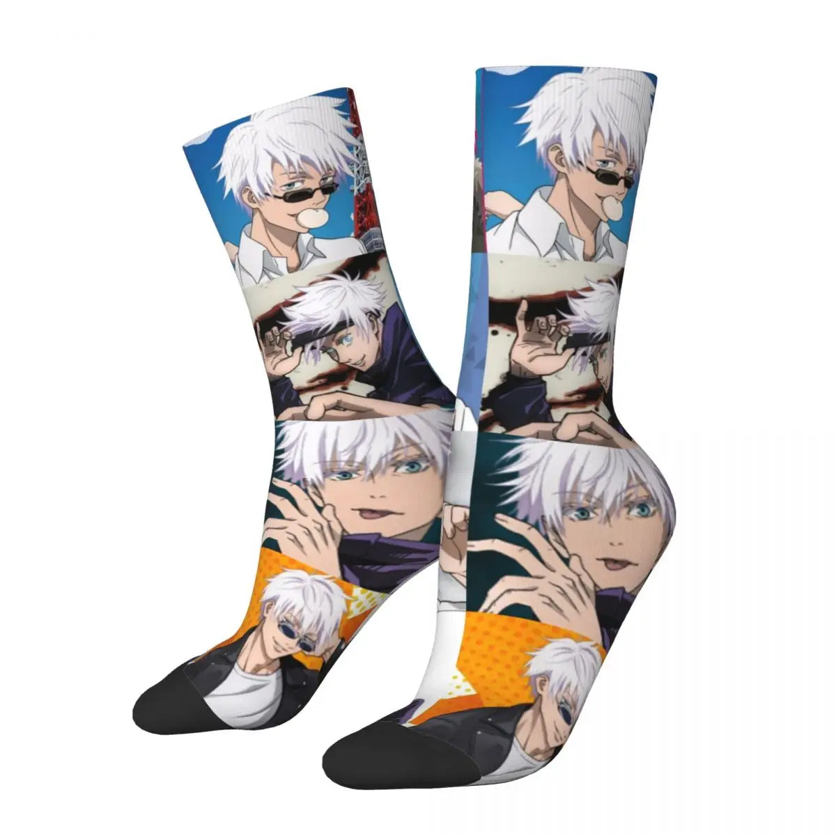 Jujutsu Kaisen Anime Socken, Satoru Gojo Unisex Socken W