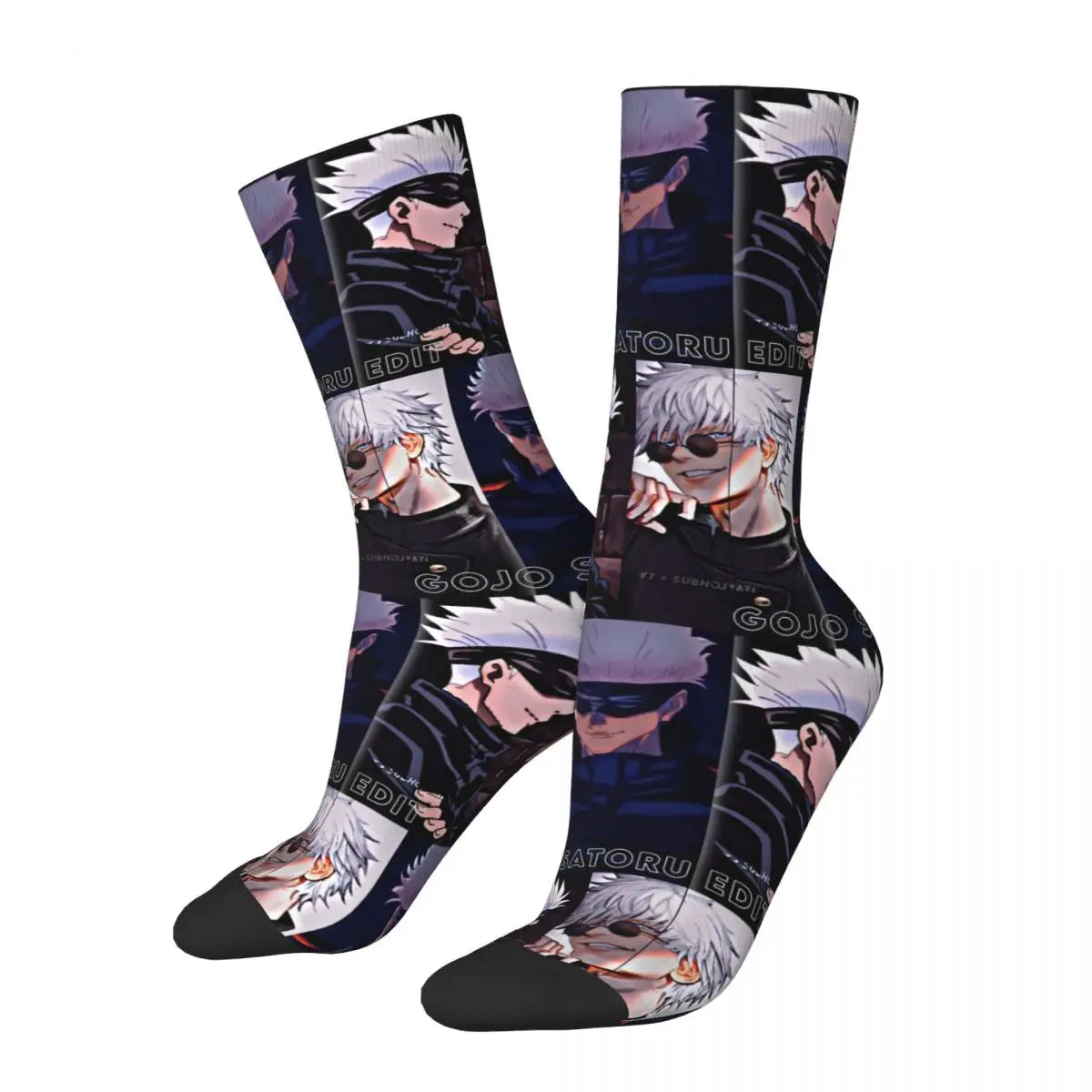 Jujutsu Kaisen Anime Socken, Satoru Gojo Unisex Socken W