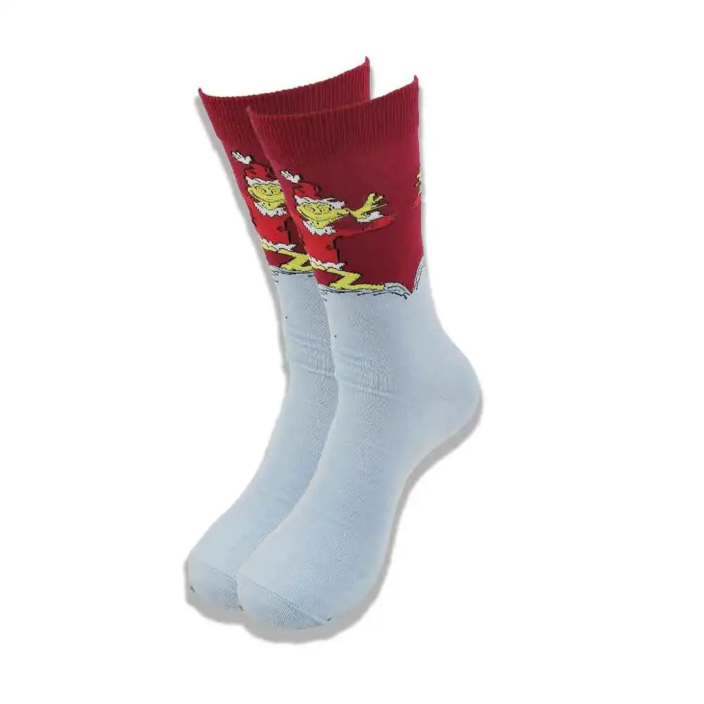 Neue lustige Cartoon-Anime-Socken – 200-Nadel-Baumwolle, atmungsaktiver Hip-Hop-Stil für Männer und Frauen