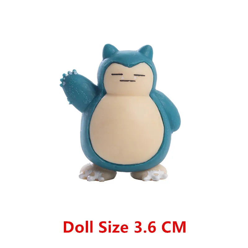 Pokémon-Anime-Figuren – Gengar, Pikachu, Evoli und weitere Sammelspielzeuge