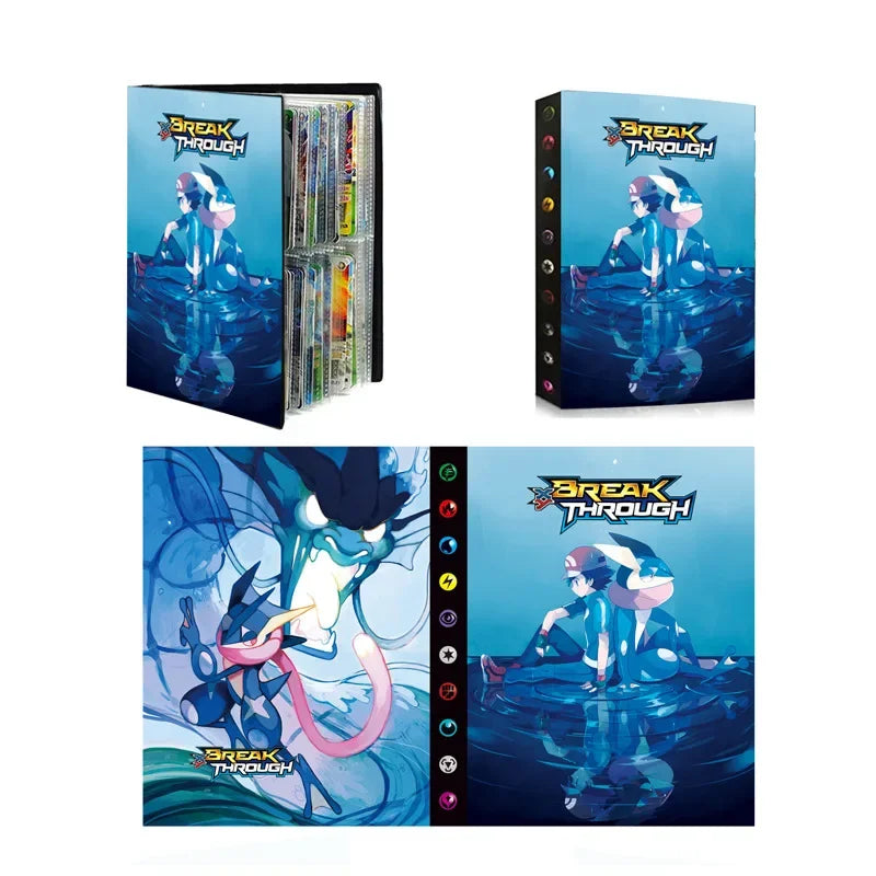 Karte Album Charizard 240/432Pcs Buch Karte Brief Eevee Halter Binder Anime Karten Protector Notebook