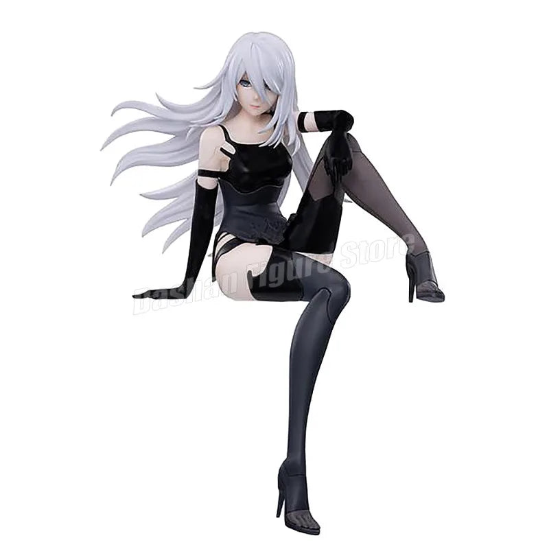 Anime NieR: Automata YoRHa Actionfigur Nudelstopper 2B 9S Sitzhaltung Figuren Sammlung Spielzeug