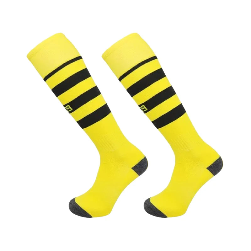 Europäische Fußball-Clubsocken für die Saison 23–24 – Kniehohe Sportsocken für Kinder und Erwachsene