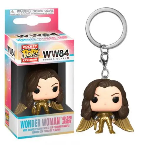 19 Styles Funko Keychain Wonder Woman POP Action Figure Collection Toys