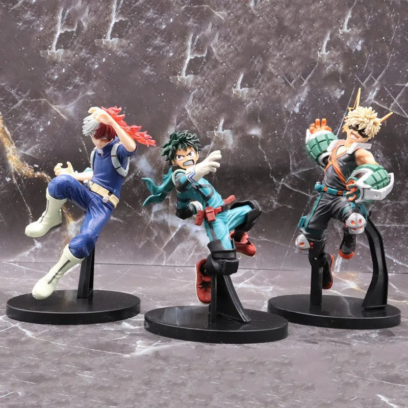 My Hero Academia Anime-Figur Shoto Bakugou Boku Izuku Duke PVC Große Actionfiguren-Sammelserie