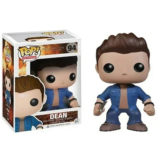 Funko POP TV Supernatural Figures - Sam, Dean, Castiel & Crowley | Hot Topic Exclusive Vinyl Collectibles