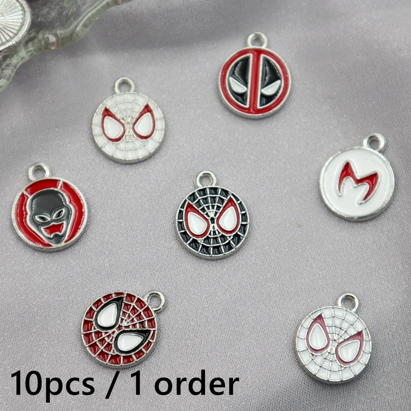 Anime Runde Charms DIY Halskette Armband Ohrringe Schmuck Zubehör
