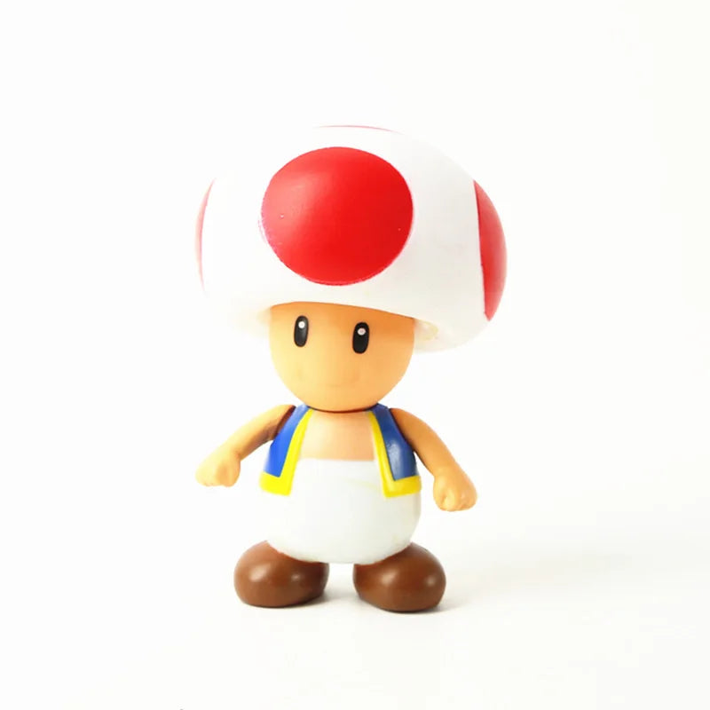 Super Mario Actionfiguren – Luigi, Peach, Bowser, Yoshi und Wario Spielzeugset