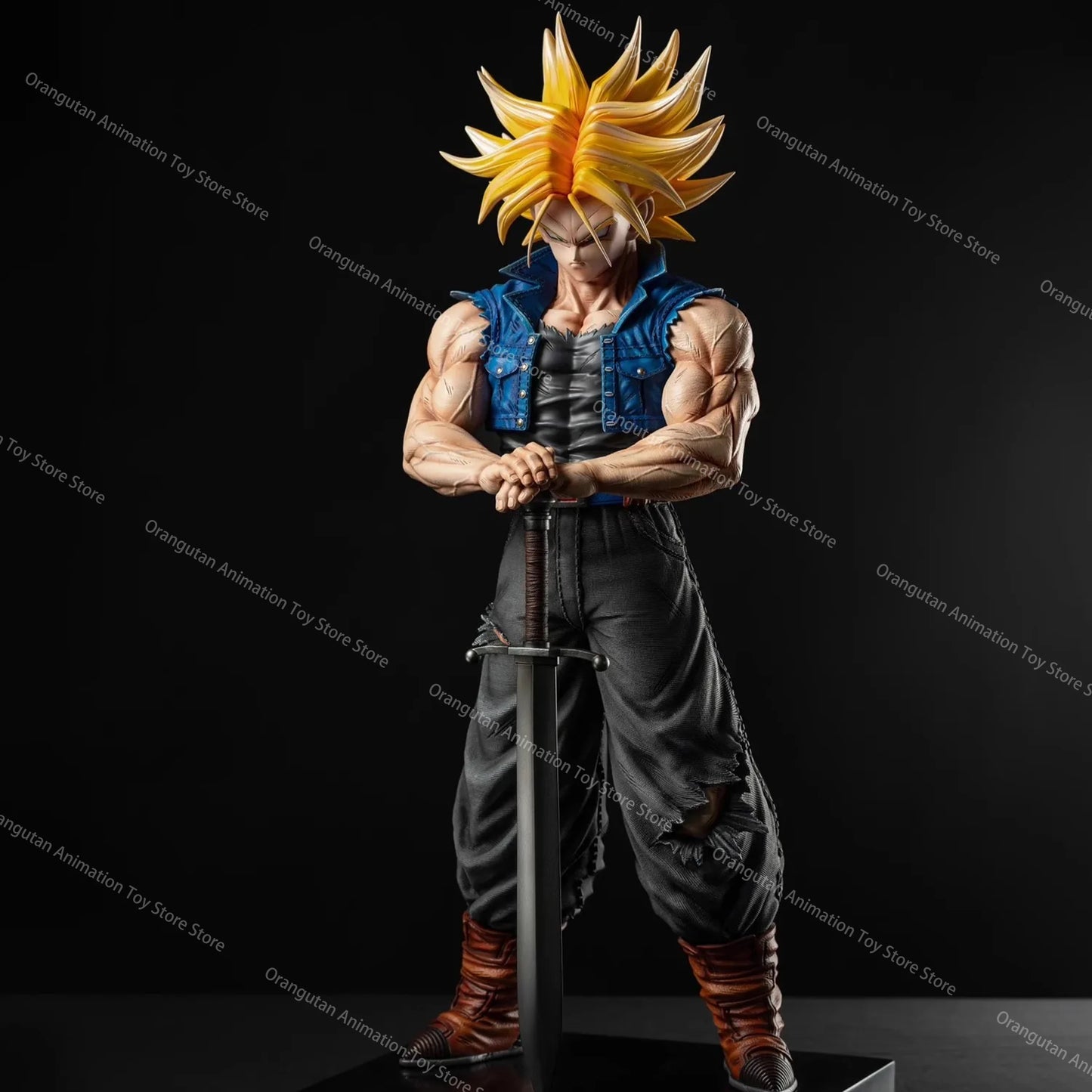 Dragon Ball Z Future Trunks 25CM Actionfigur – PVC Sammlerstatue Modell Spielzeug Geschenk