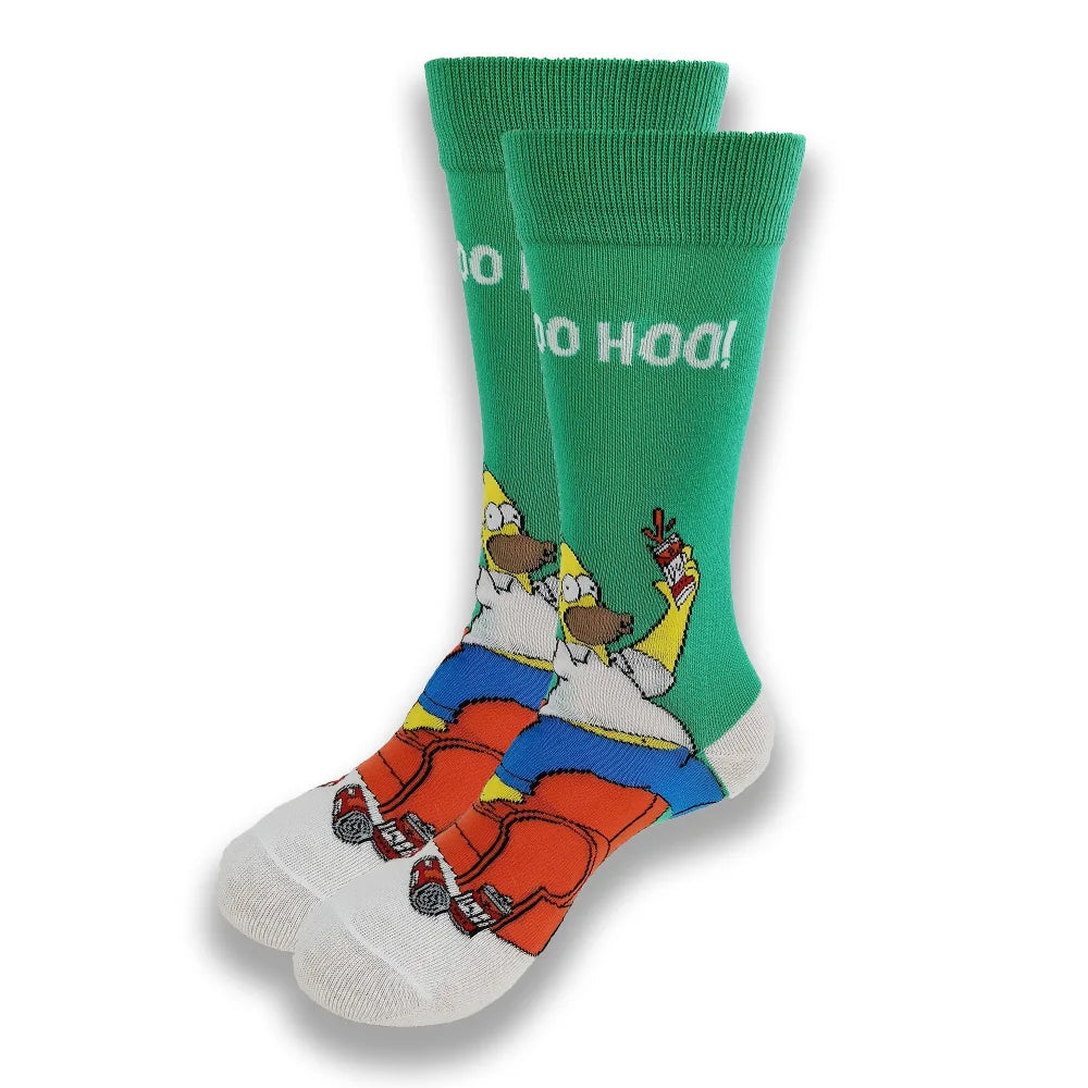 Lustige Socken mit Cartoon-Anime-Motiv – Hip-Hop-Aufdruck, originelle und bequeme Unisex-Skateboard-Crew-Socken