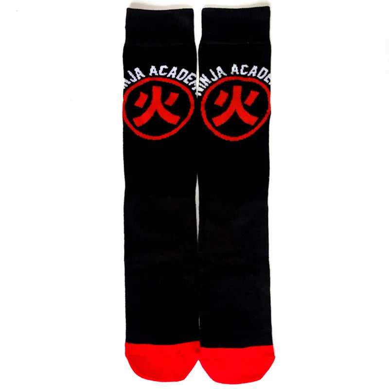 Socken mit Anime-Cartoon-Charakteren für Herren – Cosplay-Skateboard-Stil