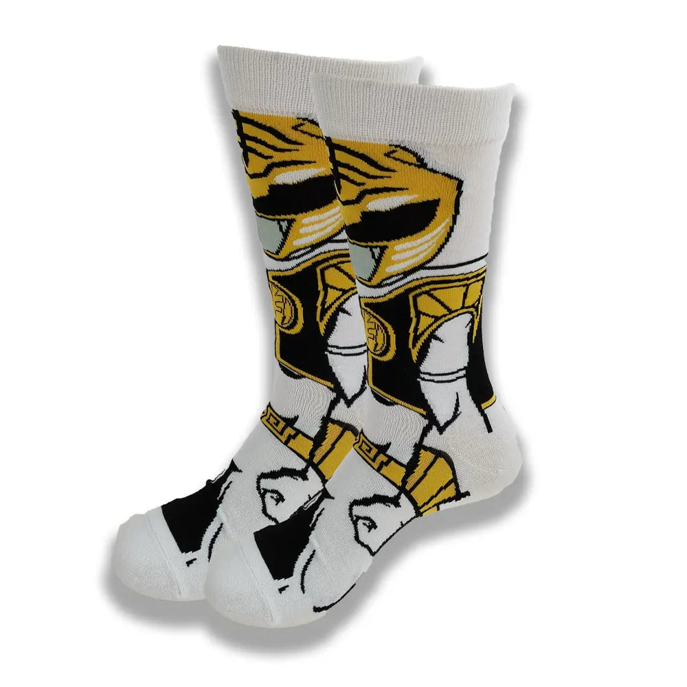 Lustige Socken mit Cartoon-Anime-Print – Personalisierter atmungsaktiver Baumwoll-Hip-Hop-Stil für Männer und Frauen