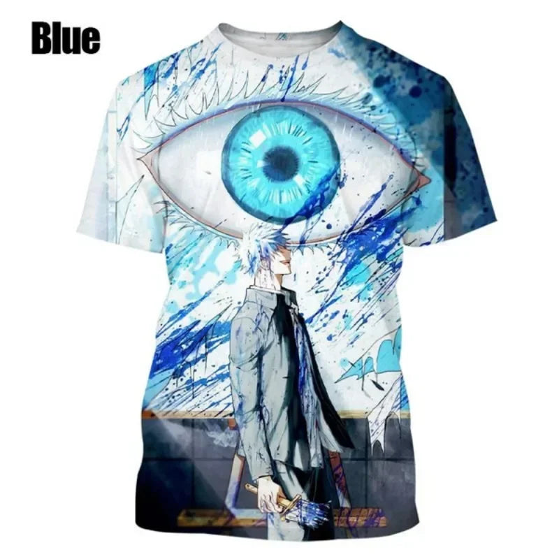 Jujutsu Kaisen T-shirt imprimé 3D
