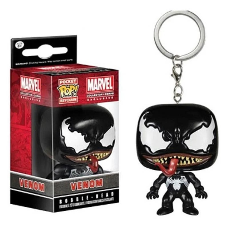 Funko Pop Pocket Keychain – Venomized Iron Man, Carnage & Groot Figures