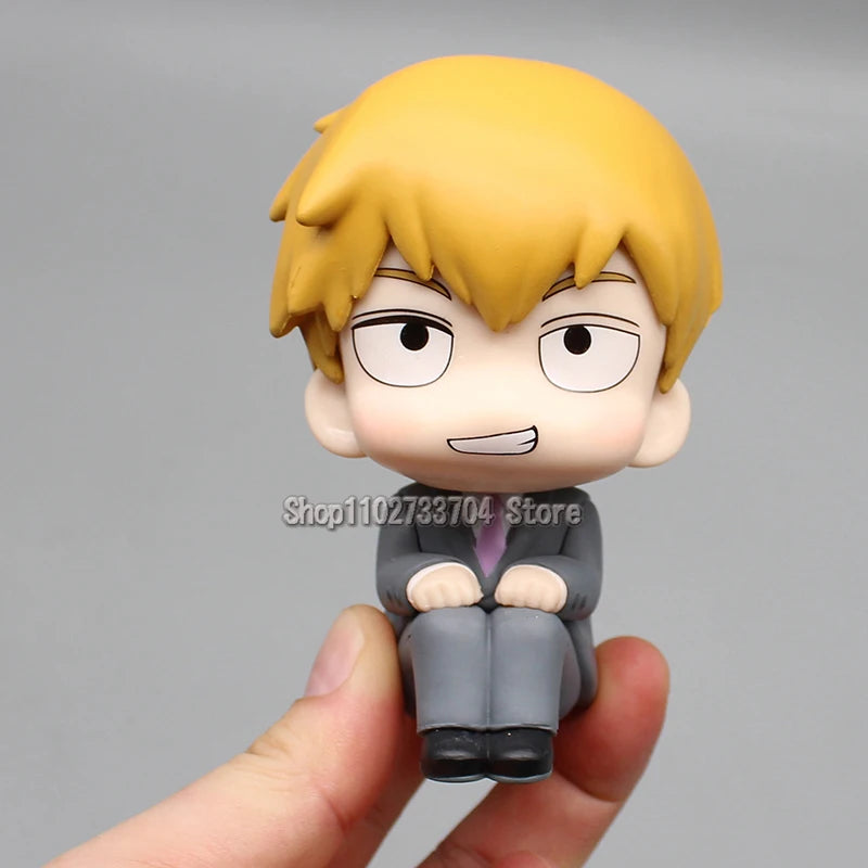 Mob Psycho 100 Figurine LK Action Figures Q Version Lookup Anime 10cm PVC Model Toys