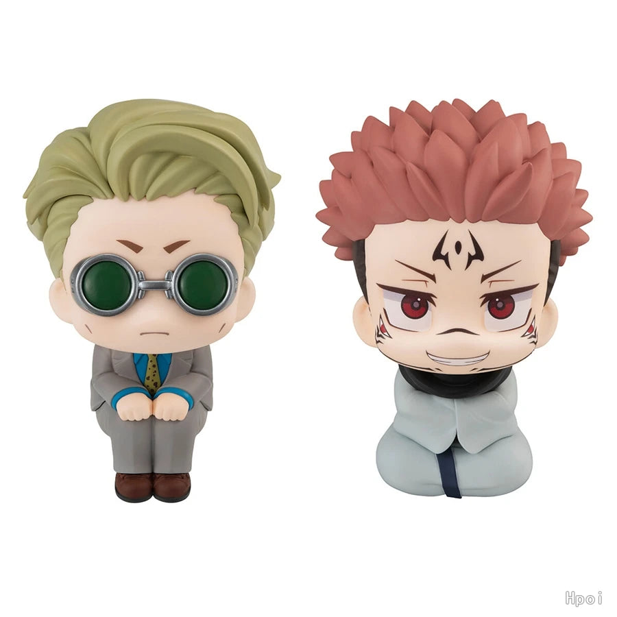 10 cm große Jujutsu Kaisen Look Up Q-Version-Figuren – Gojo, Geto, Toji und Yuta