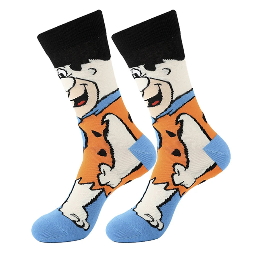Chucky Cartoon-Socken – Anime-Gamer, Street Fashion Hip-Hop, originelle, lustige Designer-Socken