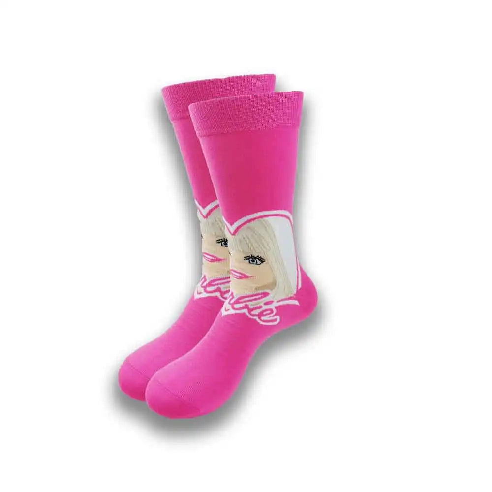 Cartoon-Langsocken – Fröhliche Anime-Crew-Socken mit coolen Street-Fashion-Designs