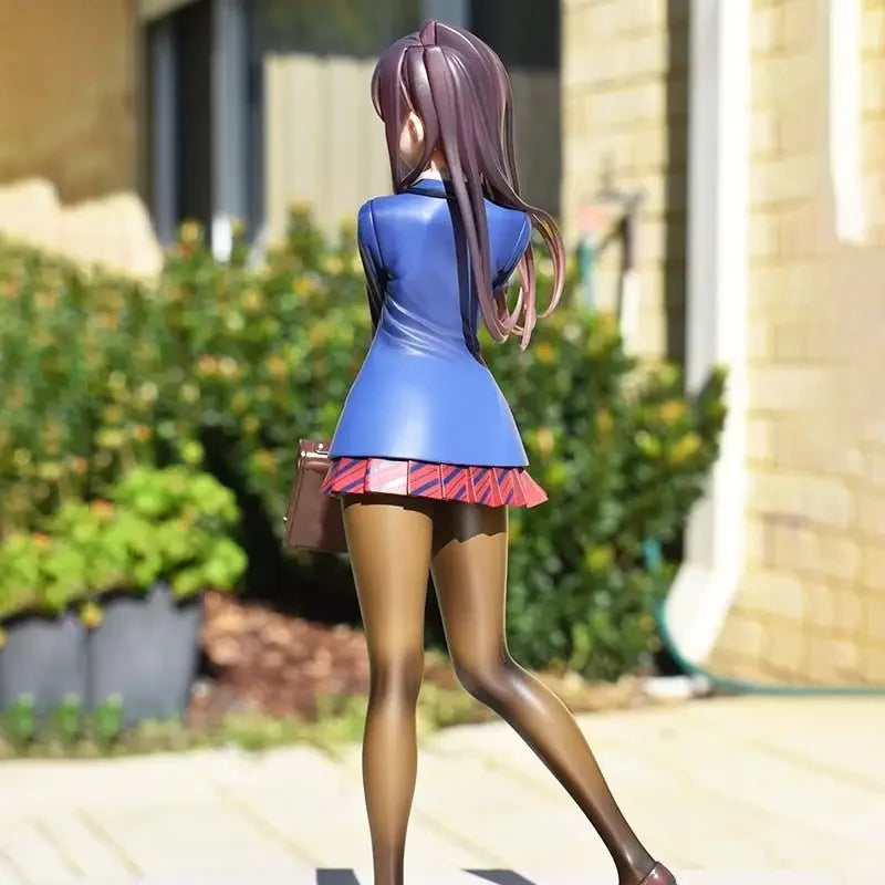 Anime Cute Komi San Figure Model School Uniform Action Figure Nendoroid